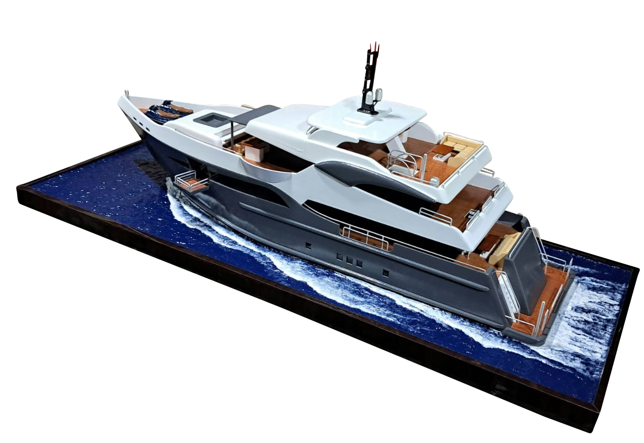 Handgemaakt scheepsmodel
