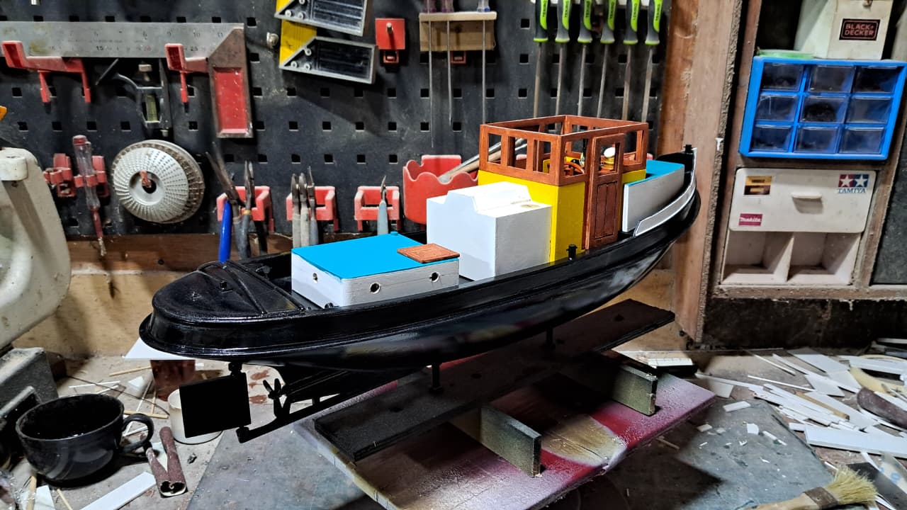 Bouw scheepsmodel