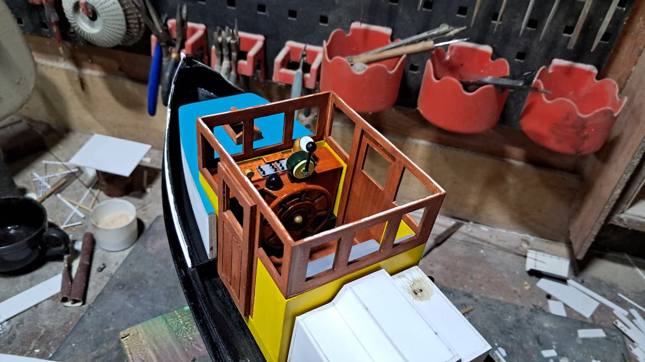 Bouw scheepsmodel