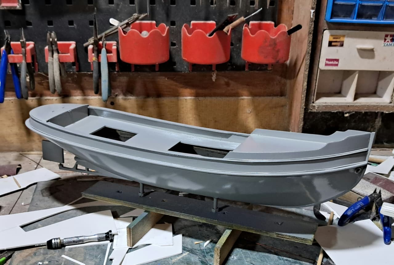 Bouw scheepsmodel