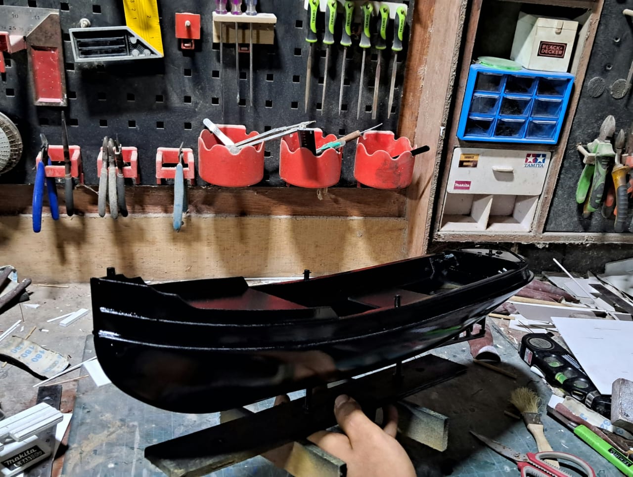Bouw scheepsmodel