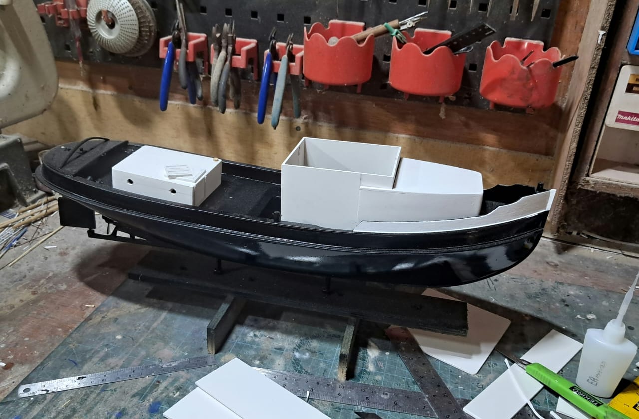 Bouw scheepsmodel
